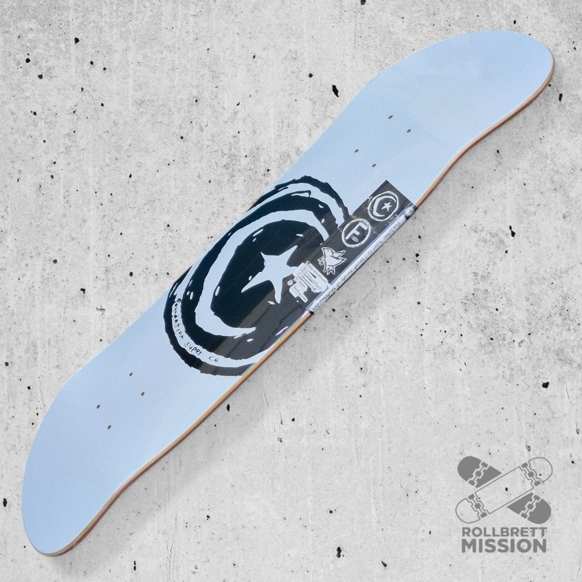 Foundation Star & Moon 8.25" Deck - Skateboard - Decks - Rollbrett Mission