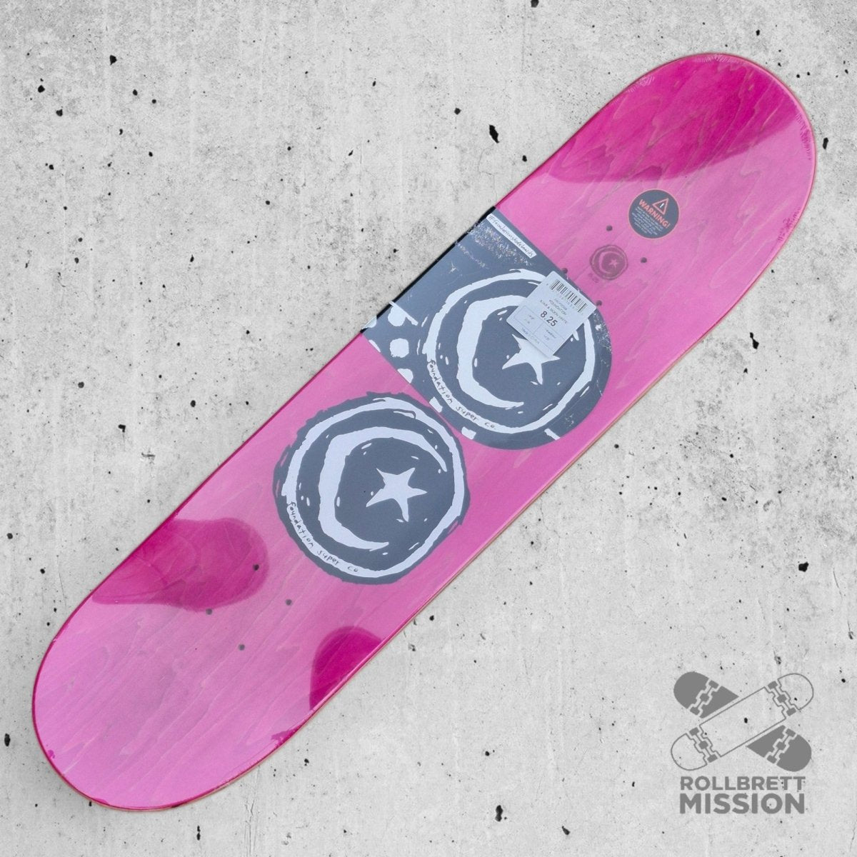 Foundation Star & Moon 8.25" Deck - Skateboard - Decks - Rollbrett Mission