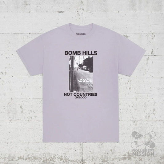 GX1000 T-Shirt Bomb Hills lilac chalk - Rollbrett Mission