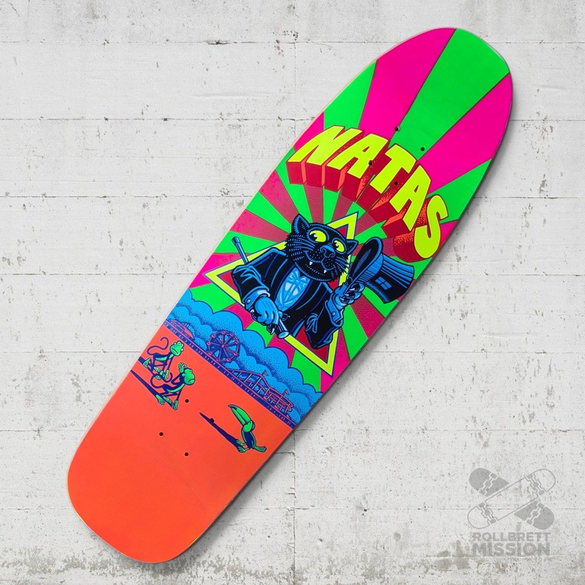 Heritage 101 Natas Kaupas Panther 9.25 Deck - Skateboard-Decks - Rollbrett Mission