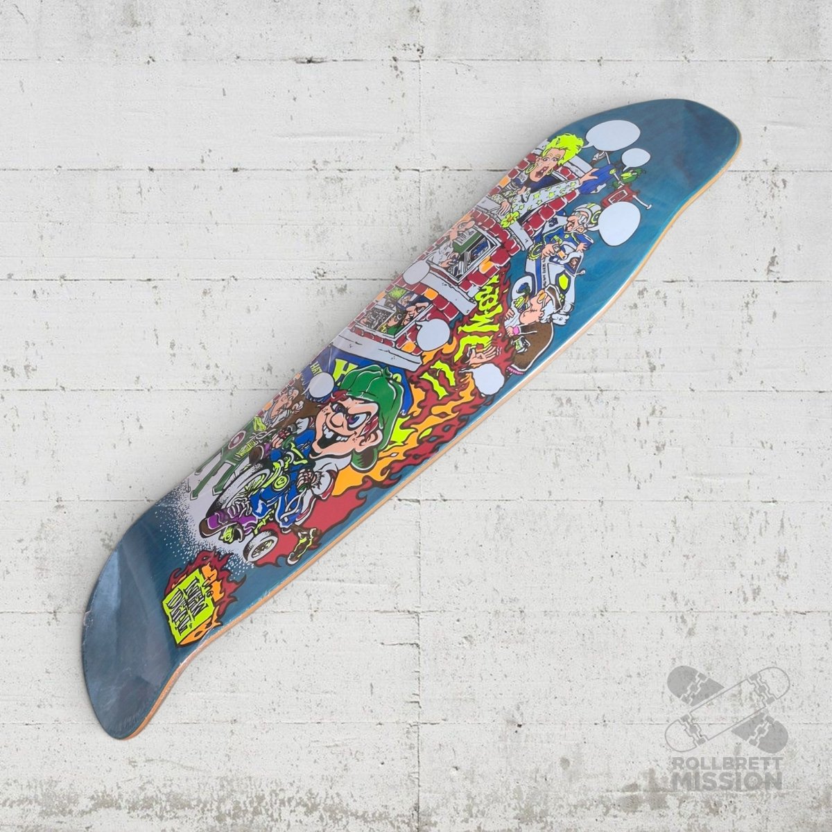 Heritage New Deal Andy Howell Tricycle Kid 9.63 Shaped Deck - Skateboard-Decks - Rollbrett Mission