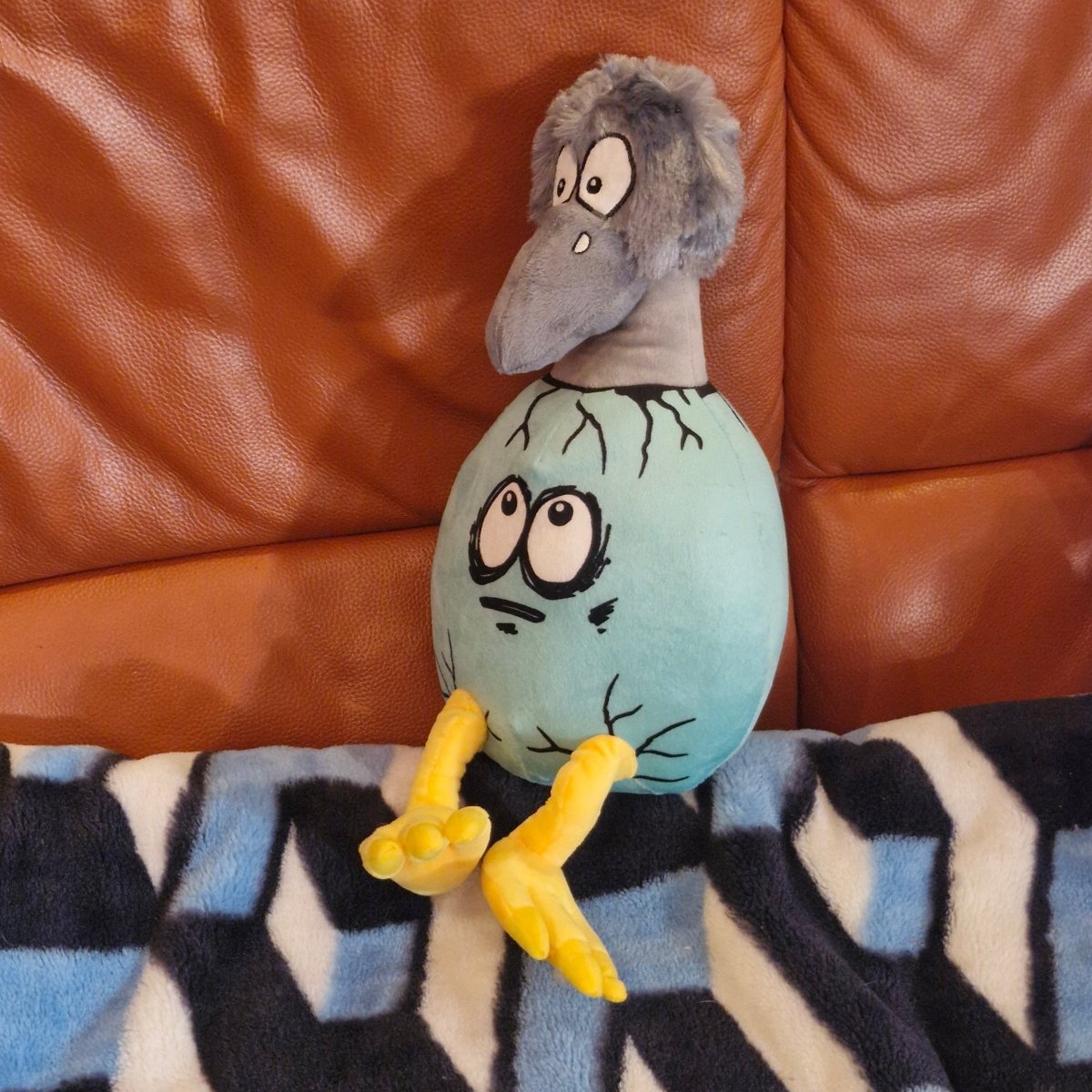 Heroin Emu Egg Plush Plüschtier - Rollbrett Mission
