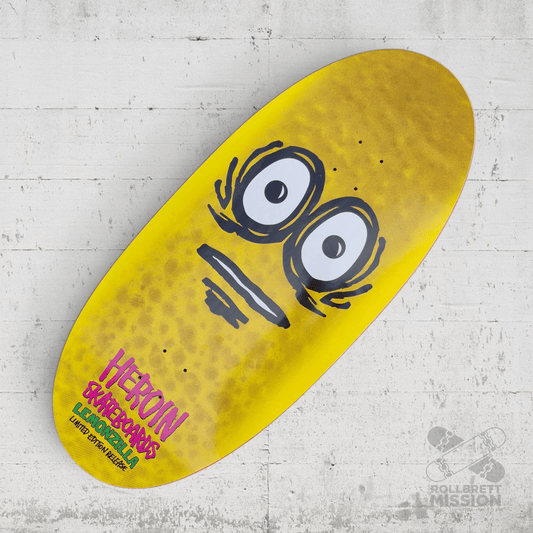 Heroin Lemonzilla 13.5" Egg Deck - Skateboard - Decks - Rollbrett Mission
