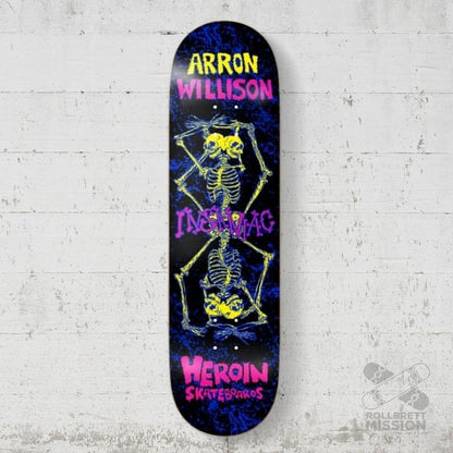 Heroin Skateboards Aaron Knock Off 8.5 Deck - Skateboard - Decks - Rollbrett Mission