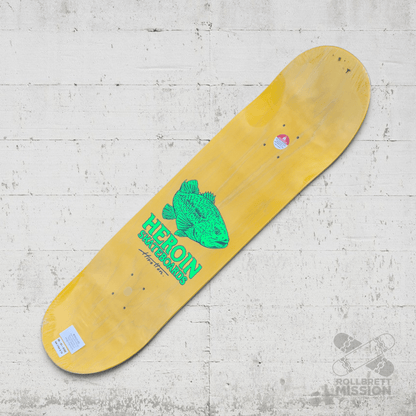 Heroin Skateboards Aaron Wilson Fish 8.75 Deck - Skateboard - Decks - Rollbrett Mission