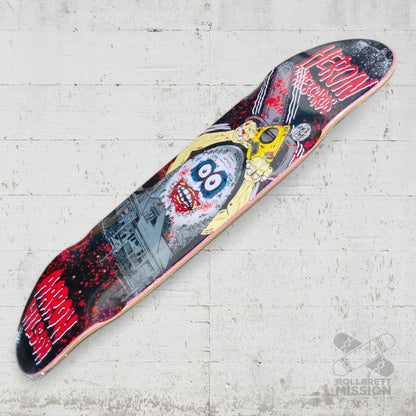 Heroin Skateboards Aaron Wilson Teggxas Egg SYM 8.88 Deck - Skateboard - Decks - Rollbrett Mission