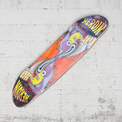 Heroin Skateboards Anatomy Merged 9.25 Sym Egg Deck - Skateboard - Decks - Rollbrett Mission