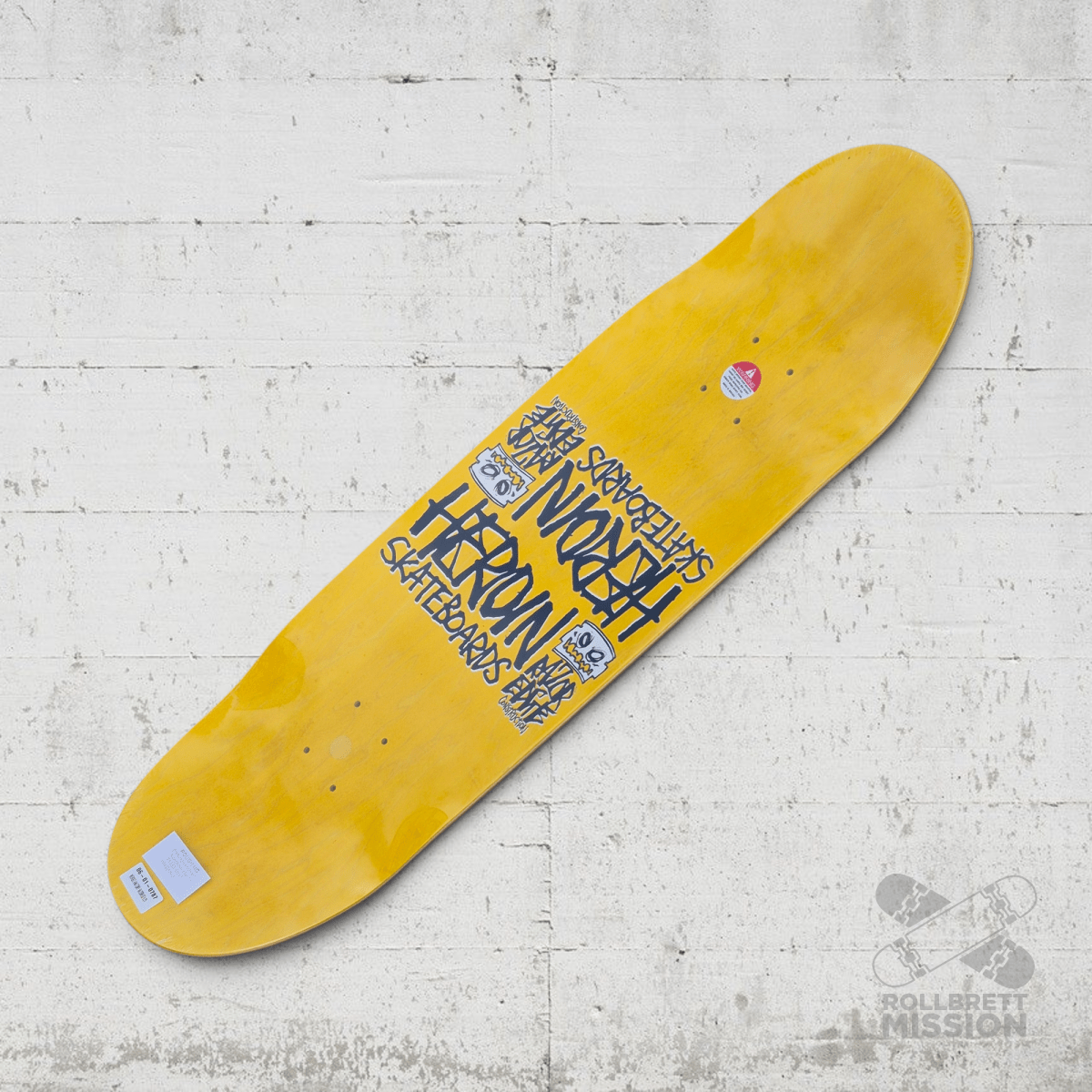 Heroin Skateboards Anatomy Merged 9.25 Sym Egg Deck - Skateboard - Decks - Rollbrett Mission