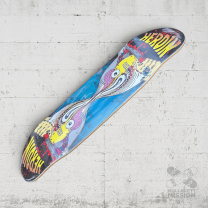 Heroin Skateboards Anatomy Merged 9.25 Sym Egg Deck - Skateboard - Decks - Rollbrett Mission
