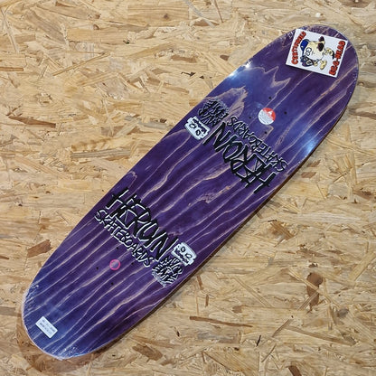 Heroin Skateboards Anatomy Of An Egg Gold Deck - Skateboard-Decks - Rollbrett Mission