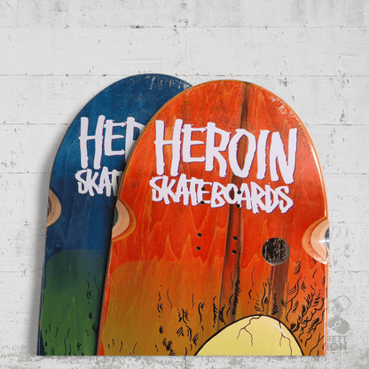 Heroin Skateboards Craig's Rotten Wide Boy 10.75 Deck - Skateboard - Decks - Rollbrett Mission