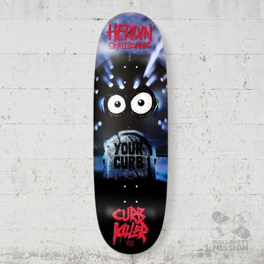 Heroin Skateboards Curb Killer 8 10.0 Deck - Skateboard - Decks - Rollbrett Mission