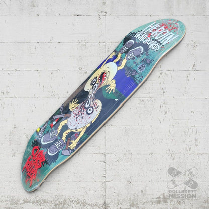 Heroin Skateboards Curb Killer 9 Merged 10.0 Deck - Skateboard - Decks - Rollbrett Mission