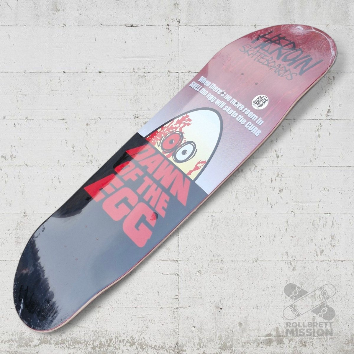 Heroin Skateboards Dawn Of The Egg 9.4 Deck - Skateboard - Decks - Rollbrett Mission
