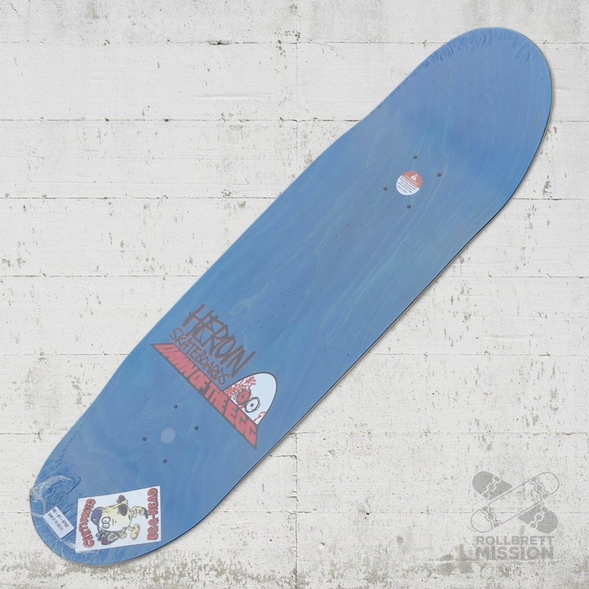 Heroin Skateboards Dawn Of The Egg 9.4 Deck - Skateboard - Decks - Rollbrett Mission