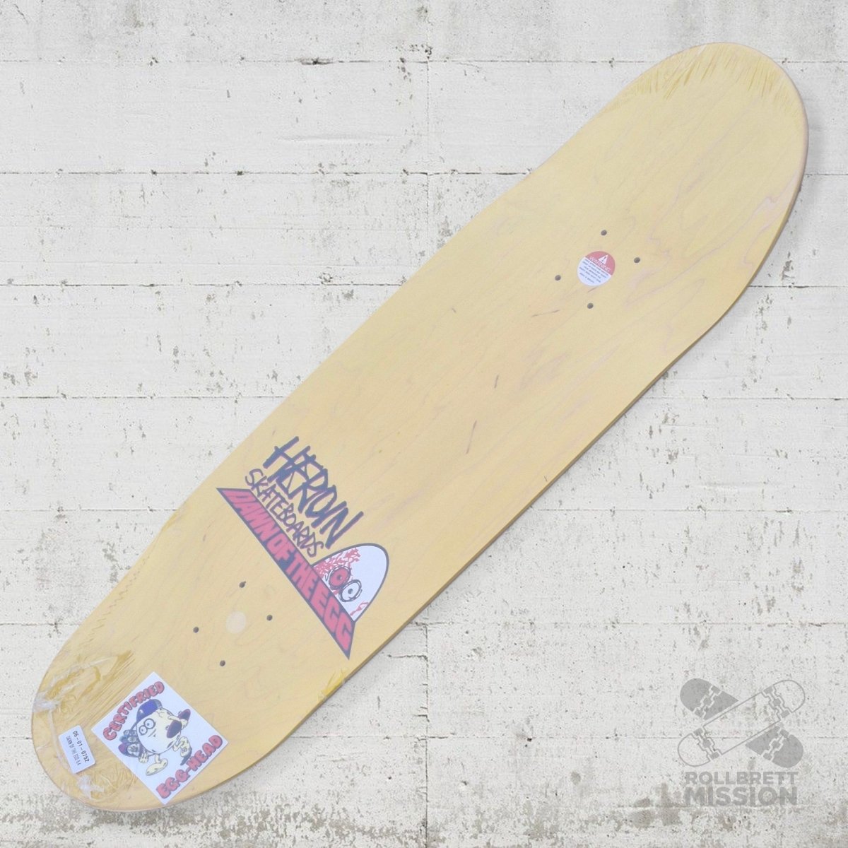Heroin Skateboards Dawn Of The Egg 9.4 Deck - Skateboard - Decks - Rollbrett Mission