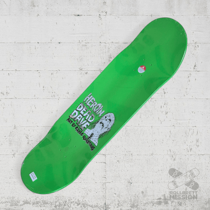 Heroin Skateboards Dead Dave Dead Head 10.125 Deck - Skateboard - Decks - Rollbrett Mission