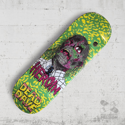 Heroin Skateboards Dead Dave Dead Head 10.125 Deck - Skateboard - Decks - Rollbrett Mission