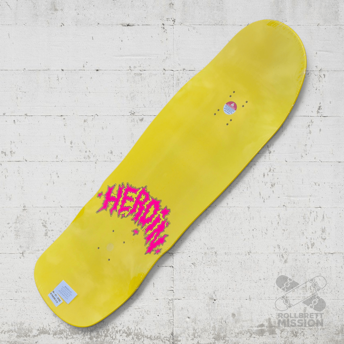 Heroin Skateboards Dead Dave Trainlines 10.125 Deck - Skateboard - Decks - Rollbrett Mission