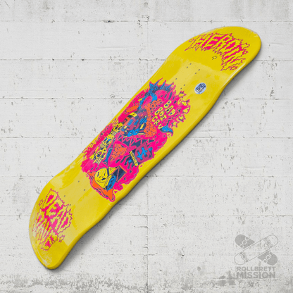 Heroin Skateboards Dead Dave Trainlines 10.125 Deck - Skateboard - Decks - Rollbrett Mission