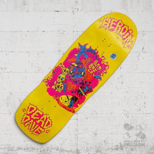 Heroin Skateboards Dead Dave Trainlines 10.125 Deck - Skateboard - Decks - Rollbrett Mission