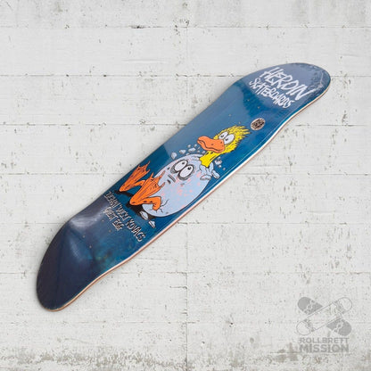 Heroin Skateboards Ducky Guest Egg 9.125 Deck - Skateboard-Decks - Rollbrett Mission