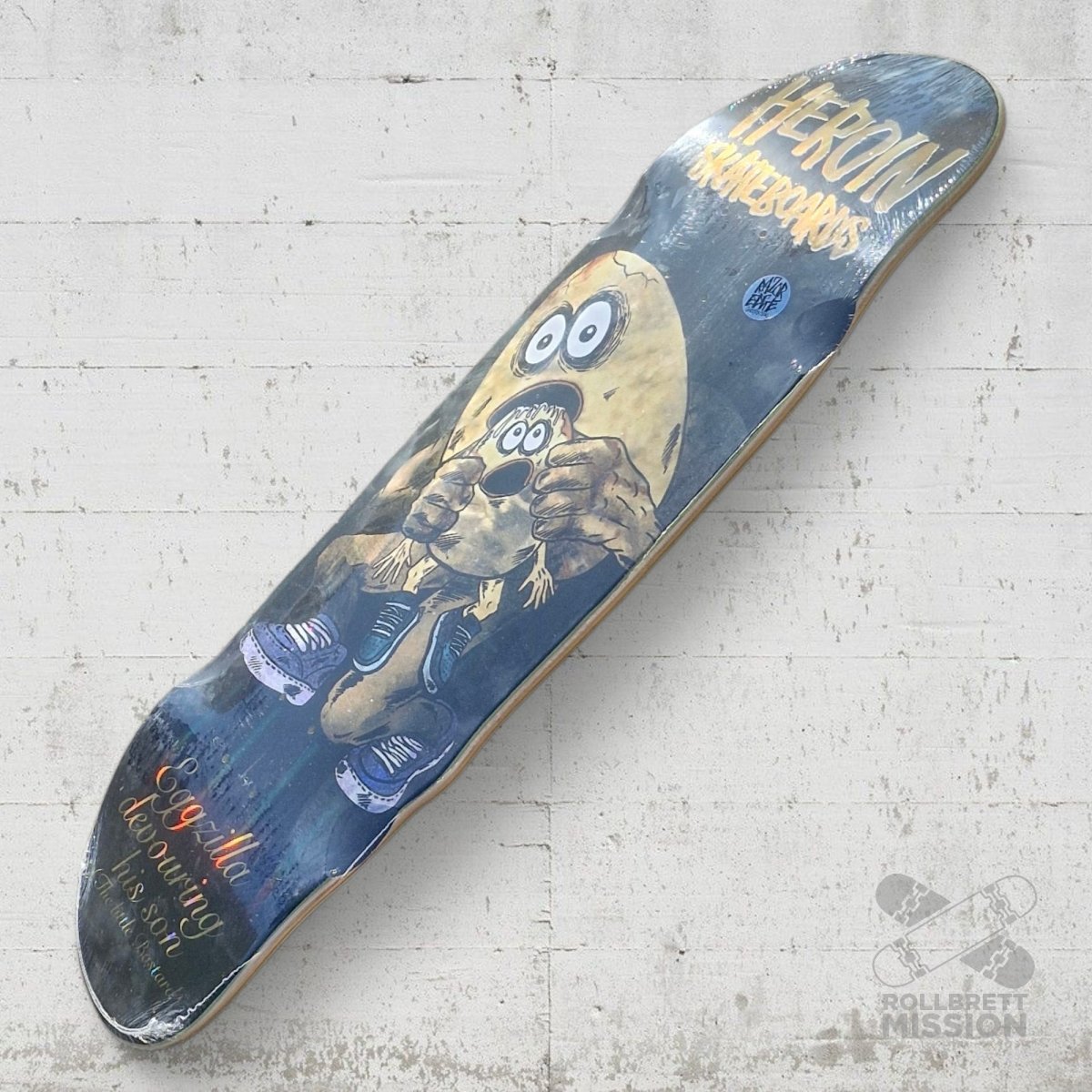 Heroin Skateboards Egg Eater 9.75 Deck - Skateboard - Decks - Rollbrett Mission