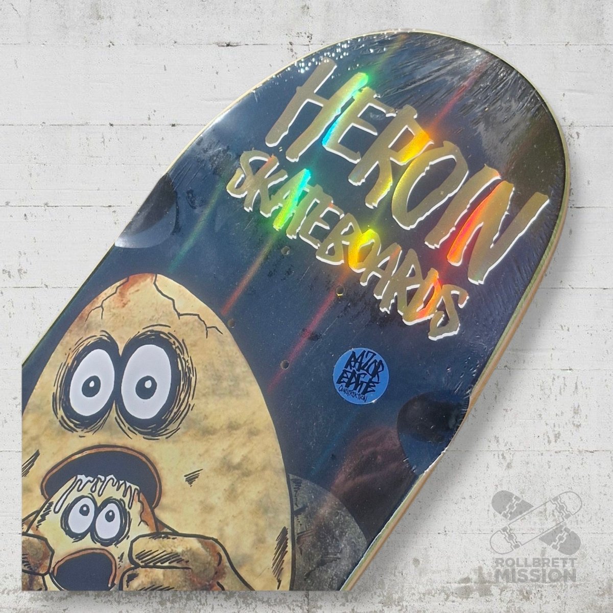 Heroin Skateboards Egg Eater 9.75 Deck - Skateboard - Decks - Rollbrett Mission