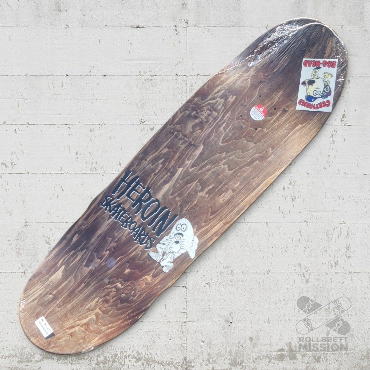 Heroin Skateboards Egg Eater 9.75 Deck - Skateboard - Decks - Rollbrett Mission