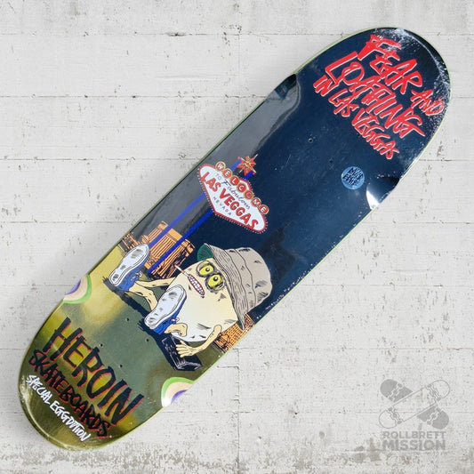 Heroin Skateboards Fear & Loathing 2025 9.0 Deck - Skateboard - Decks - Rollbrett Mission