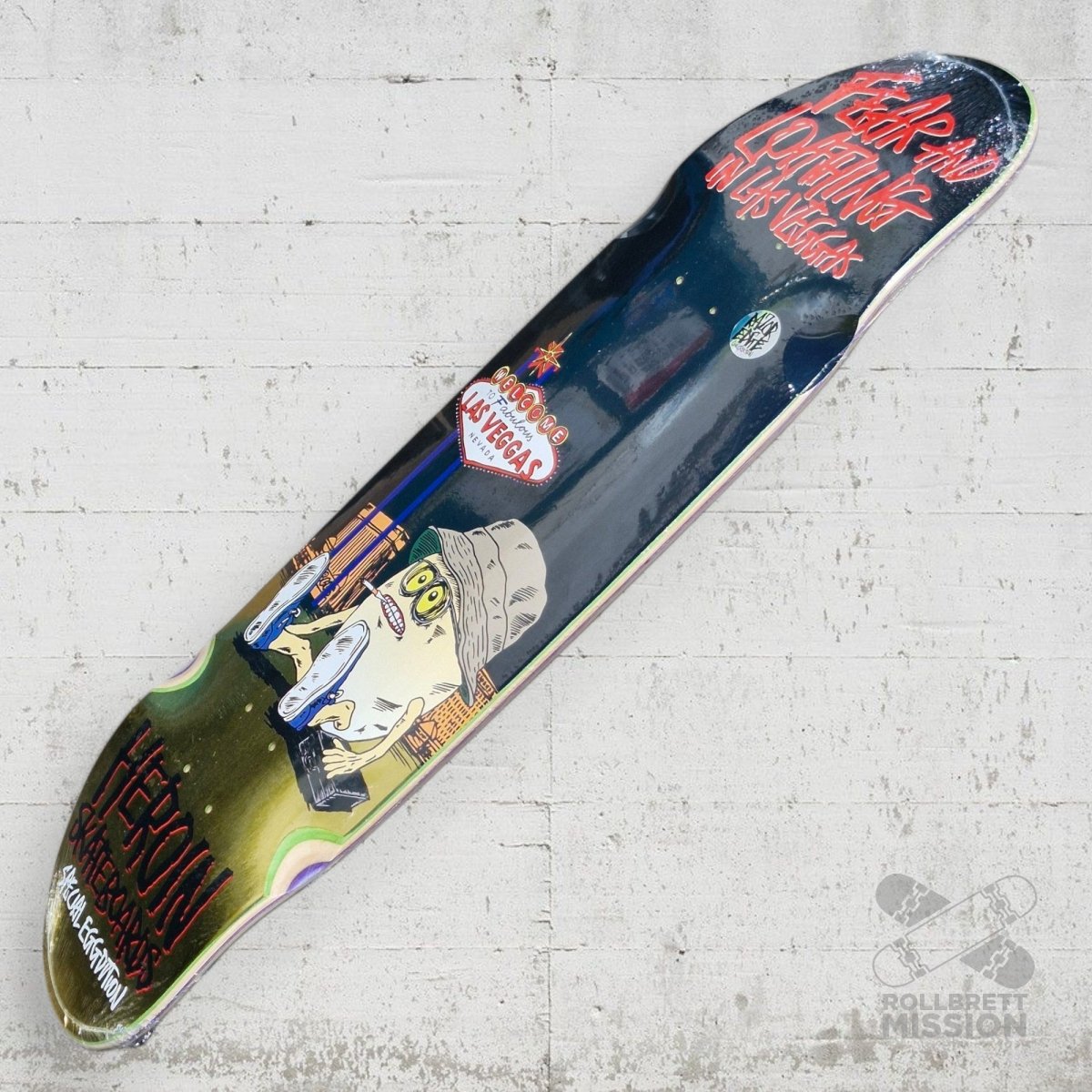 Heroin Skateboards Fear & Loathing 2025 9.0 Deck - Skateboard - Decks - Rollbrett Mission