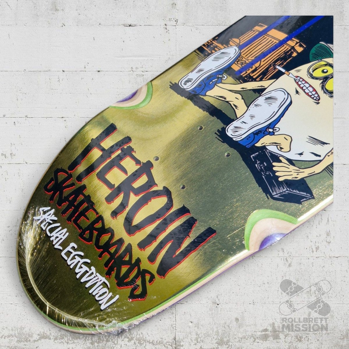Heroin Skateboards Fear & Loathing 2025 9.0 Deck - Skateboard - Decks - Rollbrett Mission