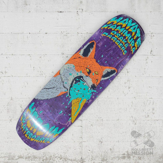 Heroin Skateboards Hayate Fox Shovel 8.88 Deck - Skateboard - Decks - Rollbrett Mission