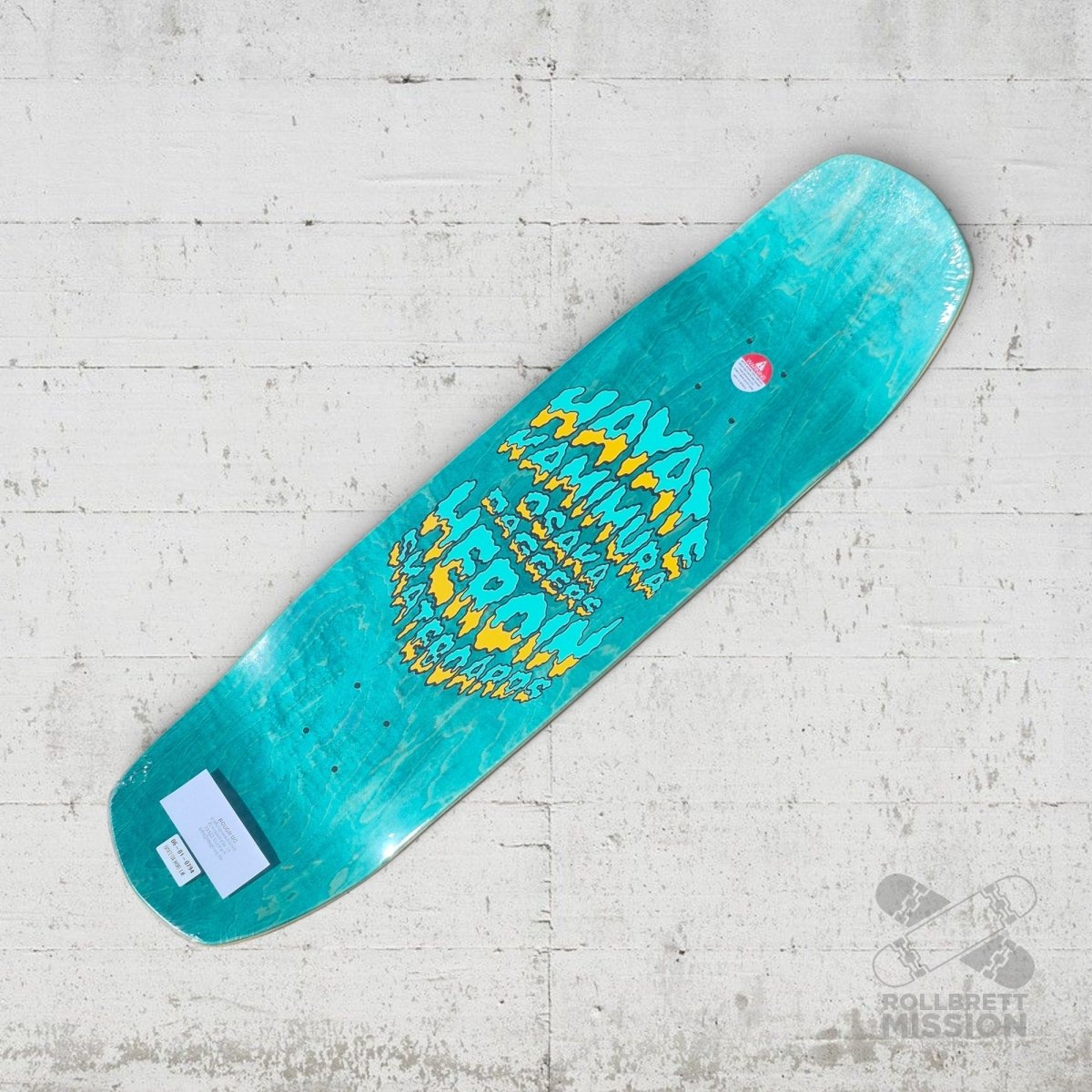 Heroin Skateboards Hayate Fox Shovel 8.88 Deck - Skateboard - Decks - Rollbrett Mission