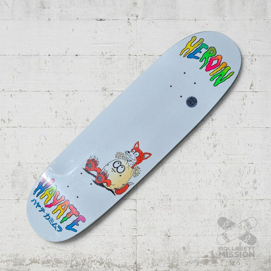 Heroin Skateboards Hayate Fox Symmetrical Egg 8.75 Deck - Skateboard - Decks - Rollbrett Mission