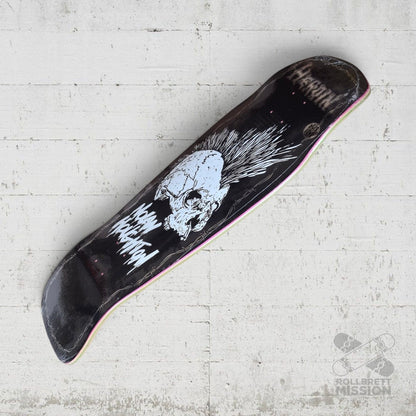 Heroin Skateboards Knock Offs 2 Nolan Punk Skull 10.25 Deck - Skateboard-Decks - Rollbrett Mission