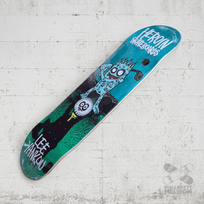 Heroin Skateboards Lee Yankou Golf Imp 8.25 Deck - Skateboard - Decks - Rollbrett Mission