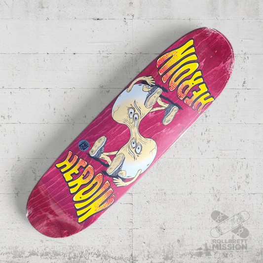 Heroin Skateboards Merged Egg 8.88 Deck - Skateboard - Decks - Rollbrett Mission