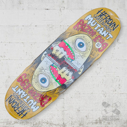 Heroin Skateboards Mutant Razor Egg 9.5 Deck - Skateboard - Decks - Rollbrett Mission