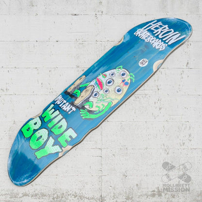 Heroin Skateboards Mutant Wide Boy 10.4 Deck - Skateboard - Decks - Rollbrett Mission