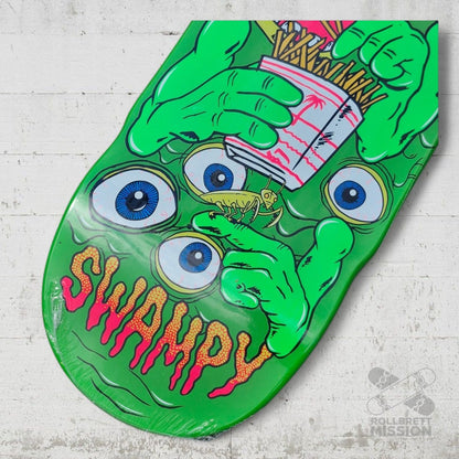 Heroin Skateboards Mutate Or Die Swampy 10.2 Deck - Skateboard - Decks - Rollbrett Mission
