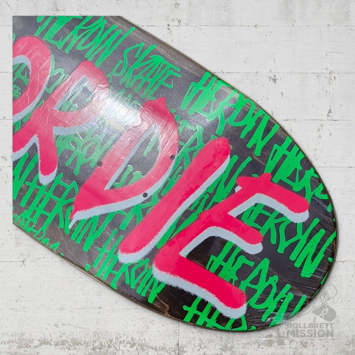 Heroin Skateboards Mutate Or Die Team 8.7 Deck - Skateboard - Decks - Rollbrett Mission