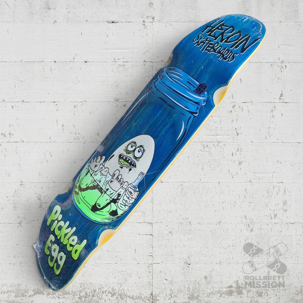 Heroin Skateboards Pickled Egg 9.38 Deck - Skateboard-Decks - Rollbrett Mission