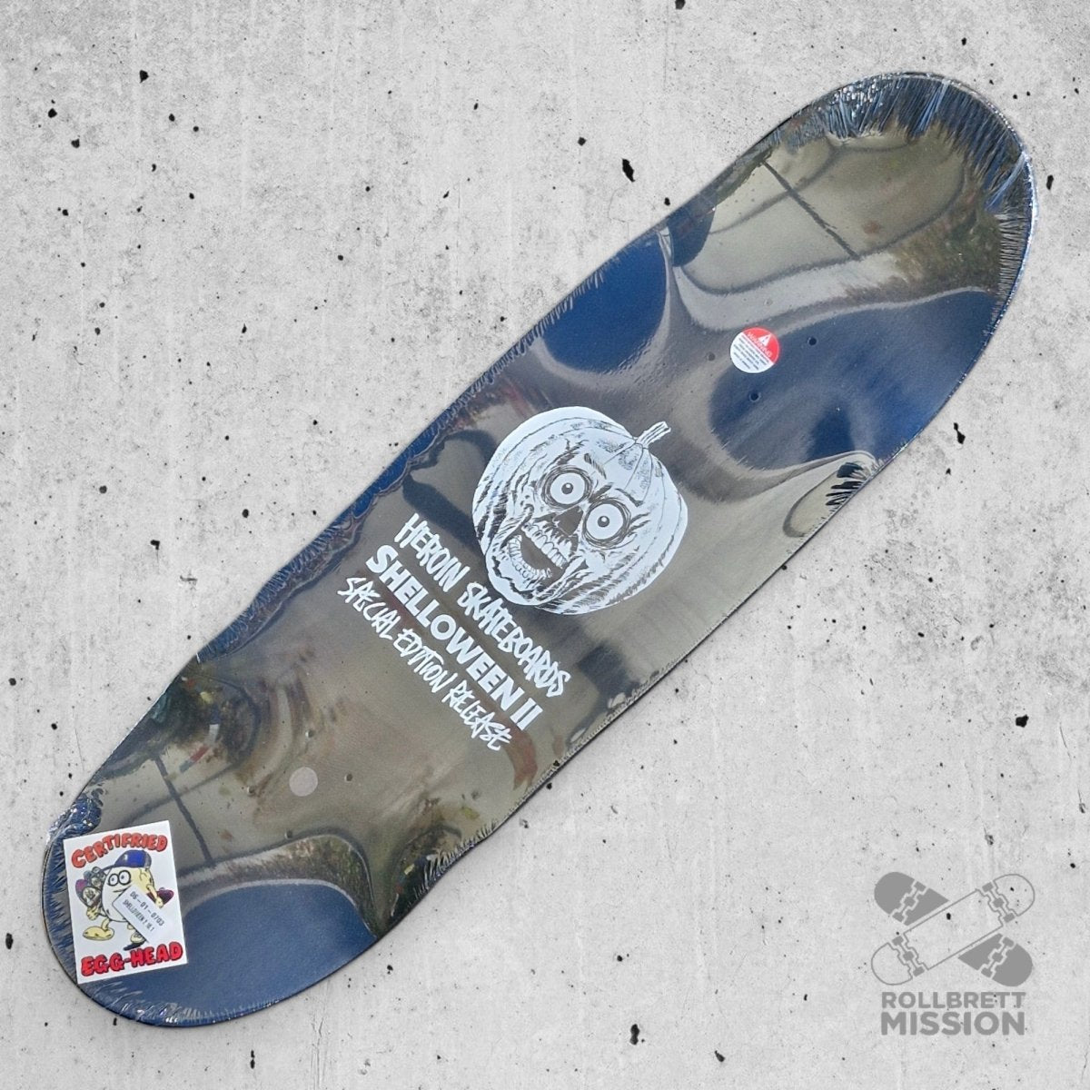 Heroin Skateboards Shelloween 2 10.1 Deck - Skateboard - Decks - Rollbrett Mission