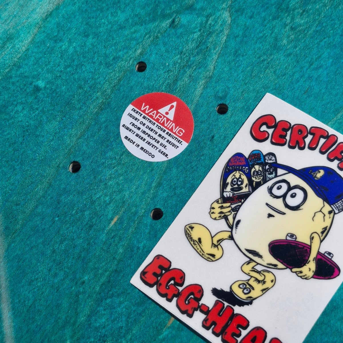 Heroin Skateboards Soft Boiled Bunny Easter 2025 9.125 Deck - Skateboard - Decks - Rollbrett Mission