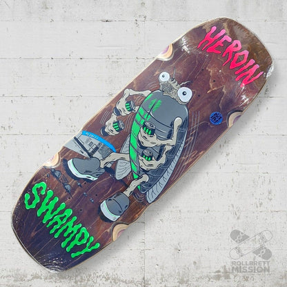 Heroin Skateboards Swampy Bug 10.75 Deck - Skateboard - Decks - Rollbrett Mission