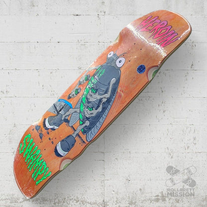 Heroin Skateboards Swampy Bug 10.75 Deck - Skateboard - Decks - Rollbrett Mission