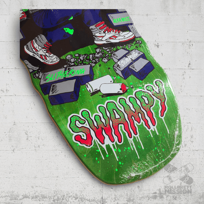 Heroin Skateboards Swampy Stomp 10.5 Deck - Skateboard - Decks - Rollbrett Mission
