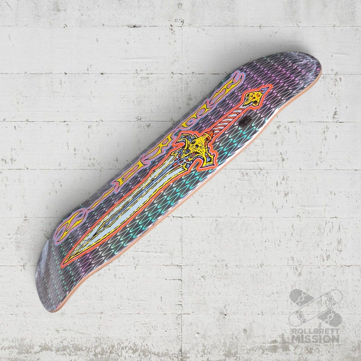 Heroin Skateboards Sword Team Board 8.8 Deck - Skateboard-Decks - Rollbrett Mission