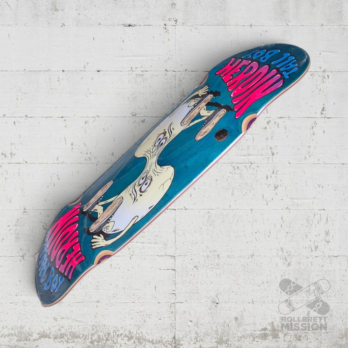 Heroin Skateboards Tall Boy Merged Egg 10.25 Deck - Skateboard-Decks - Rollbrett Mission